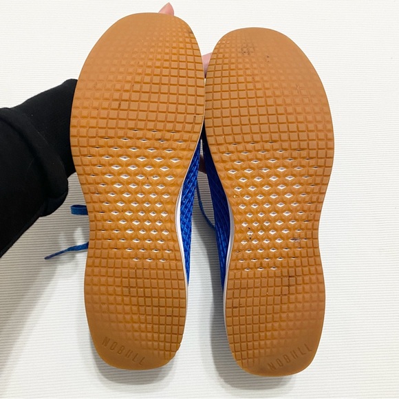 NOBULL Blue Mesh Runner Sneakers M7 W8.5 - Picture 8 of 11